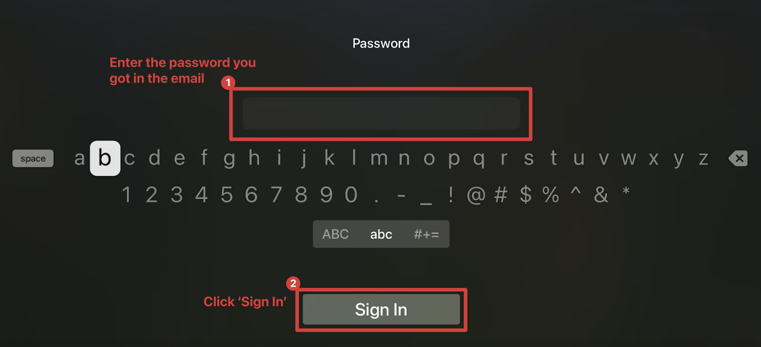 Emby Apple TV Setup Step 7